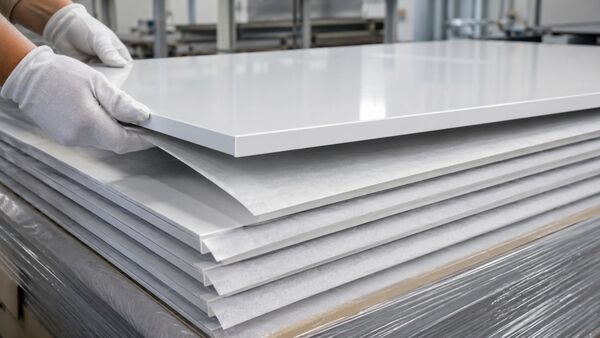 Papier de séparation BRANOperl servant de protection contre les rayures pour les systèmes de plafonds peints BRANOperl sert de protection anti-rayures pour les systèmes de plafond ; il est utilisé entre les panneaux fragiles afin de garantir une pose en toute sécurité et de préserver la perfection des surfaces.