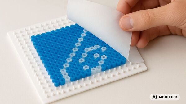 BRANOperl Release-Papier in der Spielzeugindustrie, eingesetzt für saubere Trennprozesse und den Schutz empfindlicher Oberflächen.