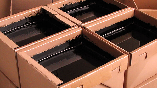 BRANOperl Bitumenbox BRANOperl Bitumenbox avec bitume moulé : une solution de transport sûre et étanche
