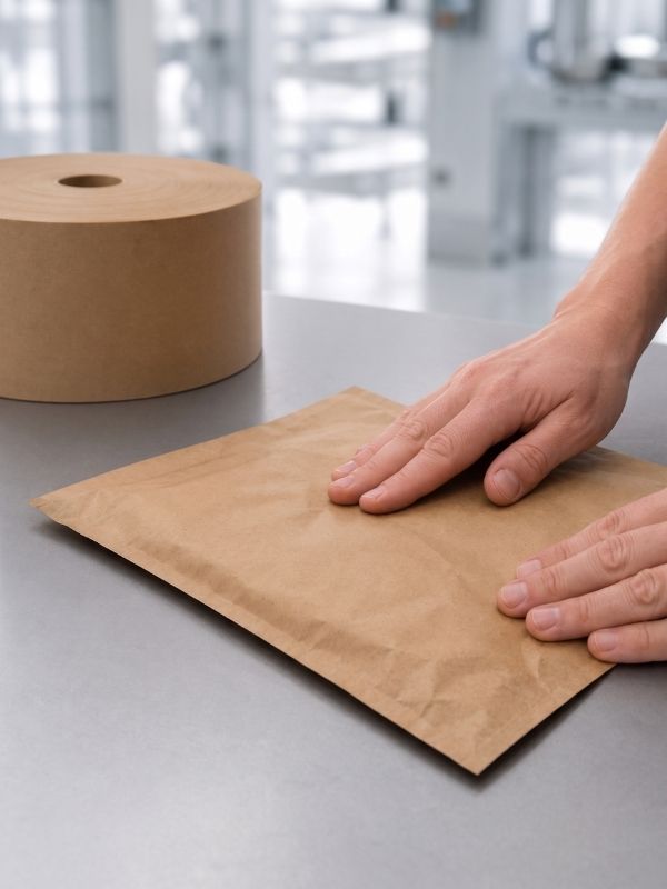BRANOseal BS 8 Kaltsiegelpapier Nahaufnahme